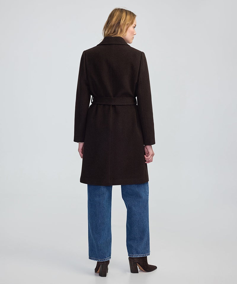 Ipekyol Double-Breasted Coat with Belt - Image 4